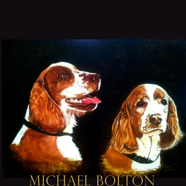 Buddy and Bailey - 16x12 - Acrylic on Canvas
